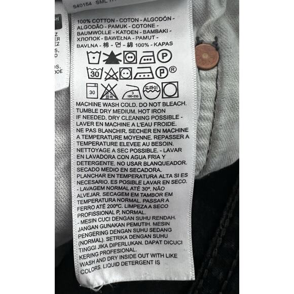 Levis 501 Jeans Men's 30 x 31 Dark Denim Wash Button Fly Straight Leg LOT/2 - Picture 12 of 16